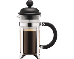 Bodum Caffettiera French Press Cafetière met Plastic Deksel - 0.35 l - 3 kops