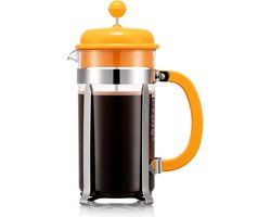 Bodum Coffee Maker | Caffettiera French Press Cafetière | Kunststof deksel | 8 kops | Yolk | 1L