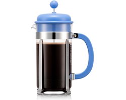 Bodum | French Press Cafetière kunststof | Matisse Blauw | 8-kops | 1L