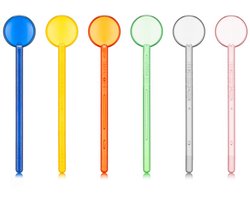 Bodum | LIMITED EDITION | Bistro lepels transparant 14cm | Kunststof theelepel | 6 stuks