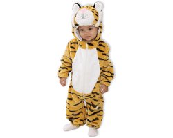 BoefieBoef Dieren Kleuter Onesie Peuter Pyjama Kinderen 2 tot 4 jaar – Verkleedkleding met Luierrits – Voor Carnaval Dierenpak - Kerst Cadeau tip – Superzacht Flanel - Baby Romper - Boxpak - Jongens - Meisjes - Kruippak - Winterpak - Panter