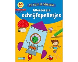 Boek Zo Leuk Is Oefenen Schrijfspelletjes 4-5 Jaar