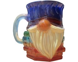 Boeken Mok - Boekenstapel Koffiekopje - Koffie Drinken - 3D Boekvorm Design - 14 cm breed - Multicolor