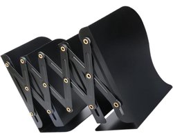 Boekend Set - Opbergers Boeken - Bureau Organisatie - Meerdere Vakken - 50x19.5 cm - Zwart