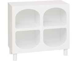 Boekenkast 4 Vakken Lenard Wit
