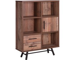Boekenkast ATLANTA 131 cm Bruin