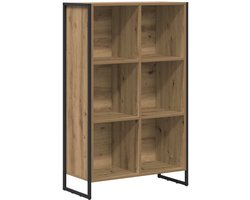 Boekenkast | Boekenrek | Opbergkast Ambachtelijk eiken 99,5 x 30 x 108,5 cm Bewerkt hout