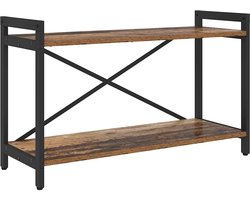 Boekenkast | Boekenrek | Opbergkast | Vakkenkast Oud hout 80 x 30 x 48.5 cm Bewerkt hout