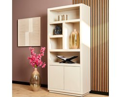 Boekenkast Brussel | 5 Vakken | Sand Mangohout