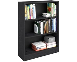 Boekenkast Hobby 104 Cm-2 Legplanken-zwart