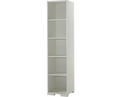 Boekenkast London 45cm - wit