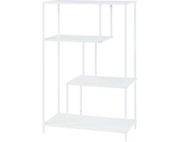 Boekenkast Reisjärvi open kast 115x75x35 cm wit mat