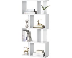 Boekenkast schap Marseille 130x60x24 cm wit
