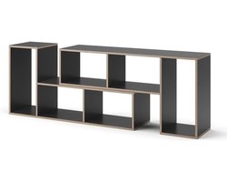 Boekenkast Set van 2 - Multifunctionele Rekken voor Woonkamer, Kantoor of Kinderkamer