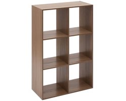 Boekenkast Vakkenkast 6 Vakken Nina Bruin