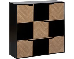 Boekenkast Vakkenkast 9 Vakken Noan