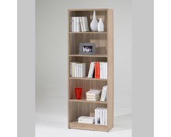 Boekenkast Viviane 60x172cm - eik