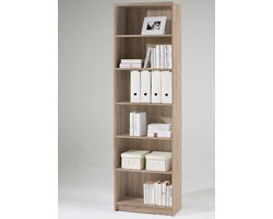 Boekenkast Viviane 60x202cm - eik