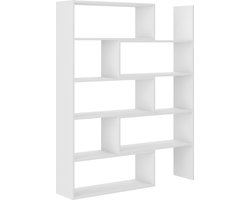 Boekenkast - Voor in de woonkamer - Wit - 110 cm