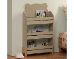 Boekenkast Zeline Beige