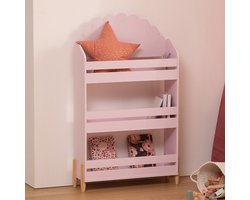 Boekenkast Zeline Roze