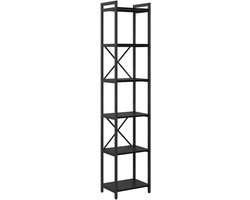 Boekenkastje – Kastje voor boeken – Kleine boekenkast – Wandkast boeken – Opbergkast – Decoratie kast – Houten boekenrek – Woonkamer – Kinderkamer – Opbergrek