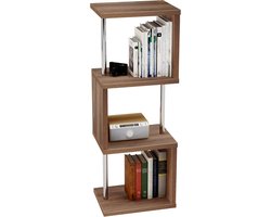 Boekenkastje – Kastje voor boeken – Kleine boekenkast – Wandkast boeken – Opbergkast – Decoratie kast – Houten boekenrek – Woonkamer – Kinderkamer – Opbergrek