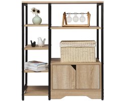 Boekenrek - Boekenplank - Kastje - Boekenkast - Kast - Dressoir - Kast Woonkamer - Woonkamer - Garderobe - Organizer - Opbergkast - Opbergkasten - Archiefkast - Archief Kast