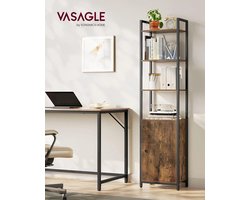 Boekenrek - Boekenplank - Kastje - Zwart - Boekenkast - Kast - Dressoir - Kast Woonkamer - Woonkamer - Garderobe - Organizer - Opbergkast - Opbergkasten