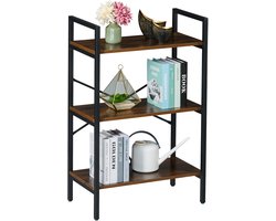 Boekenrek industrieel - 92 x 60 x 32 cm