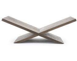 Boekenstandaard van Mangohout - Boekenhouder - Salontafelboek - 47 x 21 x 16 cm - bruin