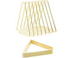 Boekensteun - boekenstandaard - boeksteun - 1 stuk- boekensteunen - boekensteun metaal - boekensteun goud - boekensteunen metaal - boekensteunen metaal goud - book holder - boekenstandaard verstelbaar - 17*17*3.2cm