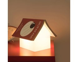 Boekensteun met LED-nachtlampje | Multifunctioneel nachtkastje licht | Perfect voor slaapkamer & leeshoek