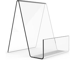 Boekensteun - Transparant - Boekensteunen - Boekhouder - Boekenstandaard - Acryl - 75*90*105mm