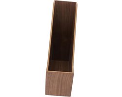 Boekensteunen - Boekenhouder Bureau - Boeken Organiseren - Vintage Stijl - 31.5x25.5cm - Houtkleur