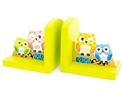 Boekensteunset Uil (groen)