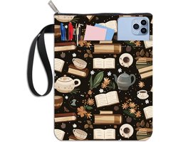 Boekhoes - Boekomslag Boekbeschermer - Boeken Beschermen - Met Voorvak - 28 x 22 cm - Bruin