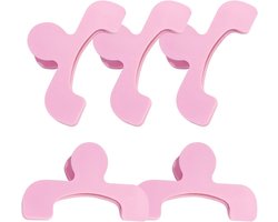 Boekopener houder - Papier organizer - Moeiteloos lezen - Verdikte structuur - 12x6.7x3.5cm - Roze