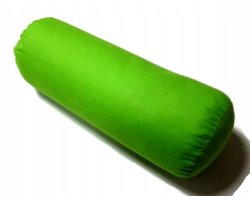 Boekweitdeegroller 12x40cm met katoenen hoes - natuurlijke ondersteuning