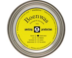 Boenwas Donkerbruin - 370 ml- Boenwas Meubels - Oud-Hollands Recept - Gemakkelijk Verwerkbaar - Met Zuivere Bijenwas