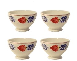 Boerenbont Kommen 11 cm - set van 4 stuks