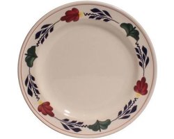 Boerenbont ontbijtborden - Ø 21cm - set van 6 Stuks