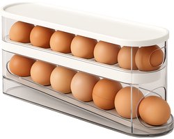 Boeste® koel­kast eierhouder – slim & stapelbaar ontwerp