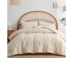 Boho beddengoedset - vintage stijl - 1 stuk - 200x200 cm - microvezel