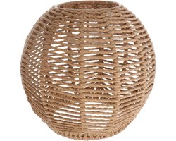 Boho decoratie vintage Rotan lampenkap voor E27 lampen - Bohemian reservelamp voor tafellamp, vloerlamp, hanglamp, wandlamp, plafondlamp zeegras lampenkap