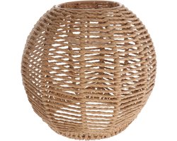 Boho decoratie vintage Rotan lampenkap voor E27 lampen - Bohemian reservelamp voor tafellamp, vloerlamp, hanglamp, wandlamp, plafondlamp zeegras lampenkap
