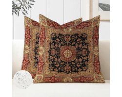 Boho Kussenhoezen - Set van 2 - Waterdicht - 45x45 cm
