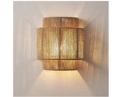 Boho rotan wandlamp - voor woonkamer en slaapkamer