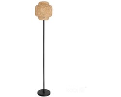 BOHO vloerlamp BONN ST Ø27cm Naturel Bamboe - Kobi Design | E27 | Max 1X60W exclusief