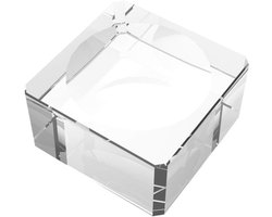 Bol Displaystandaard - Glazen Bolhouder - Decoratief Presenteren - Transparant Holle Steen - 60-90mm Bollen - Helder